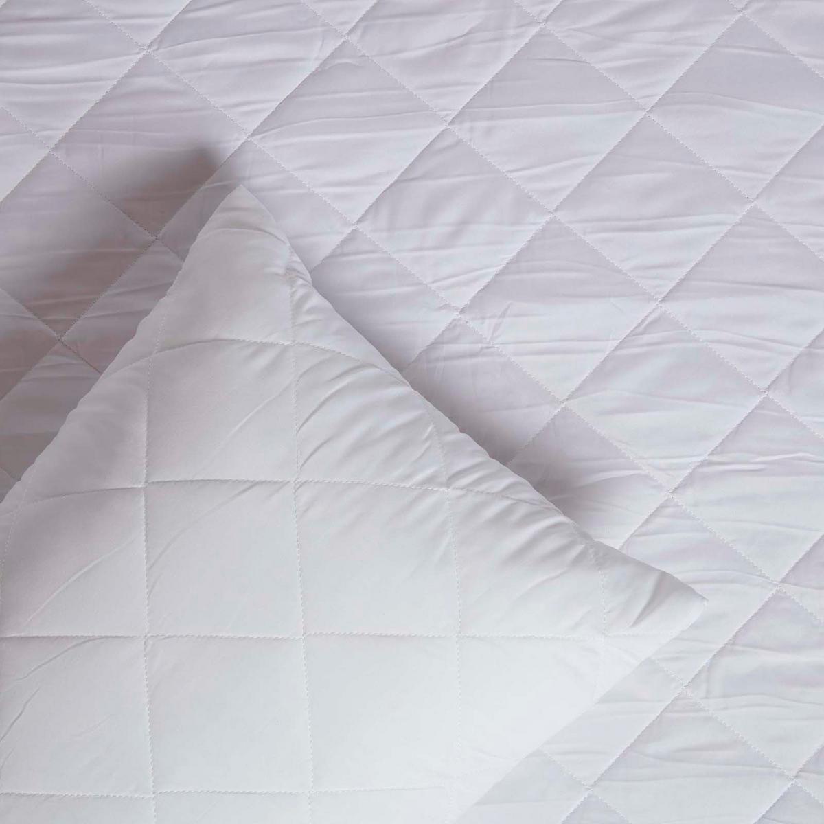 ALLERGIKER-MATRATZENSCHONER 90/200 cm, antiallergisch & antibakteriell - Weiß, Textil (90/200cm) - Homescapes