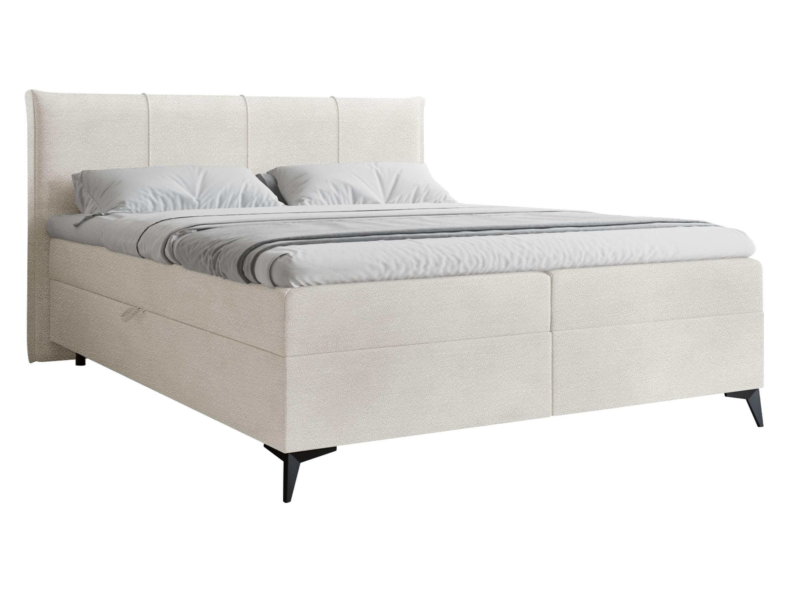 BOXBETT Eco Bis - H3 - Creme/Schwarz, Holz/Holzwerkstoff (160/200cm) - MIRJAN24