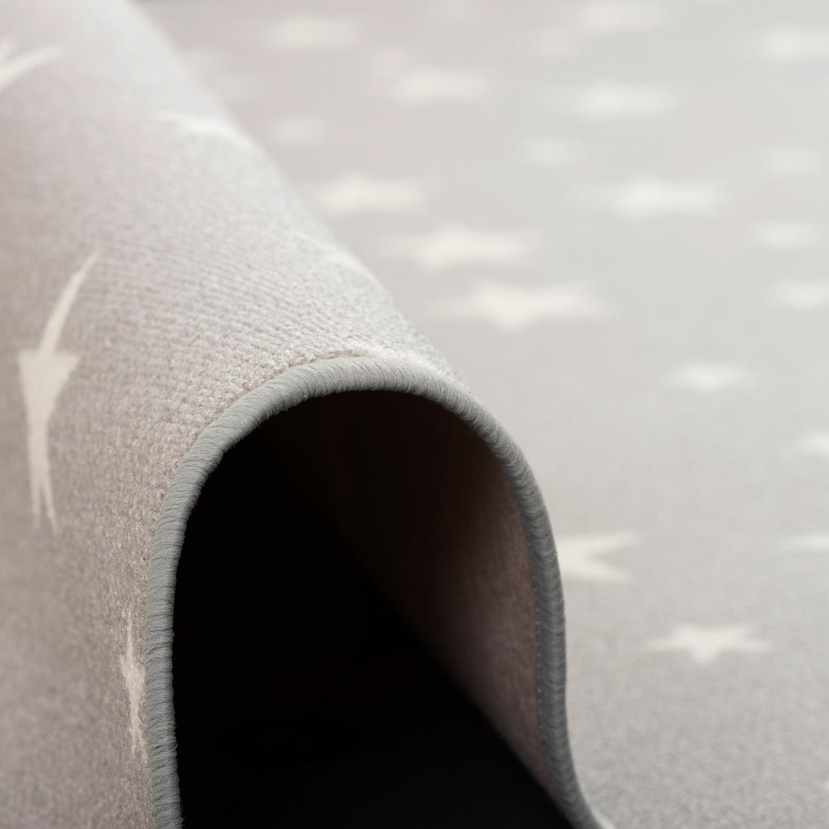 KINDER SPIEL TEPPICH STERNE - Grau, Textil (100/400cm) - Snapstyle