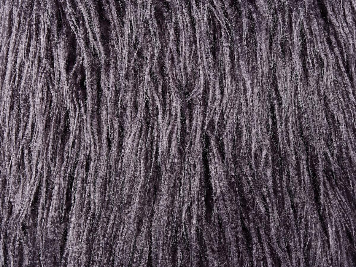 DEKOKISSEN 2er-Set Grau 45/45 cm Corokia - Grau, Kunststoff (45/45cm) - Beliani