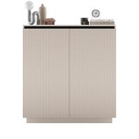 HIGHBOARD Selene 2D Kaschmir Matt 111 cm Glamour - Kaschmir, Holzwerkstoff (110.8/118/35cm) - Meble Lindner