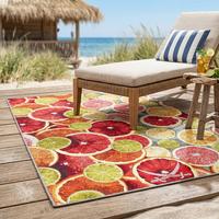 OUTDOORTEPPICH Rantum Beach 190x290 cm - Orange, Textil (190/290cm) - Sansibar SYLT