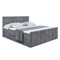 BOXBETT MOETI-Z - 200x200 cm - H4 - Dunkelgrau - Dunkelgrau, Holzwerkstoff (200/200cm) - ALTDECOR