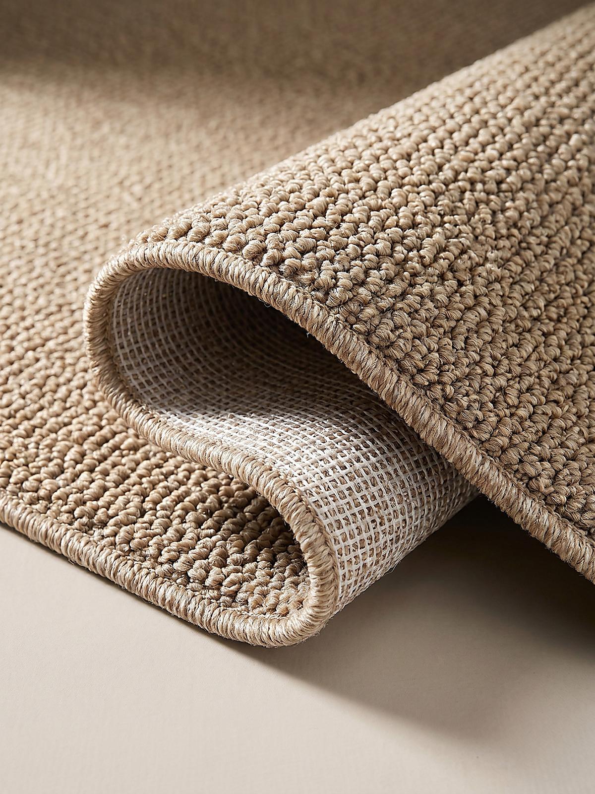 FLACHWEBTEPPICH Uni TOCE Polypropylen Natur 200 x 280 cm - Beige, Textil (200/280cm) - KADIMA DESIGN