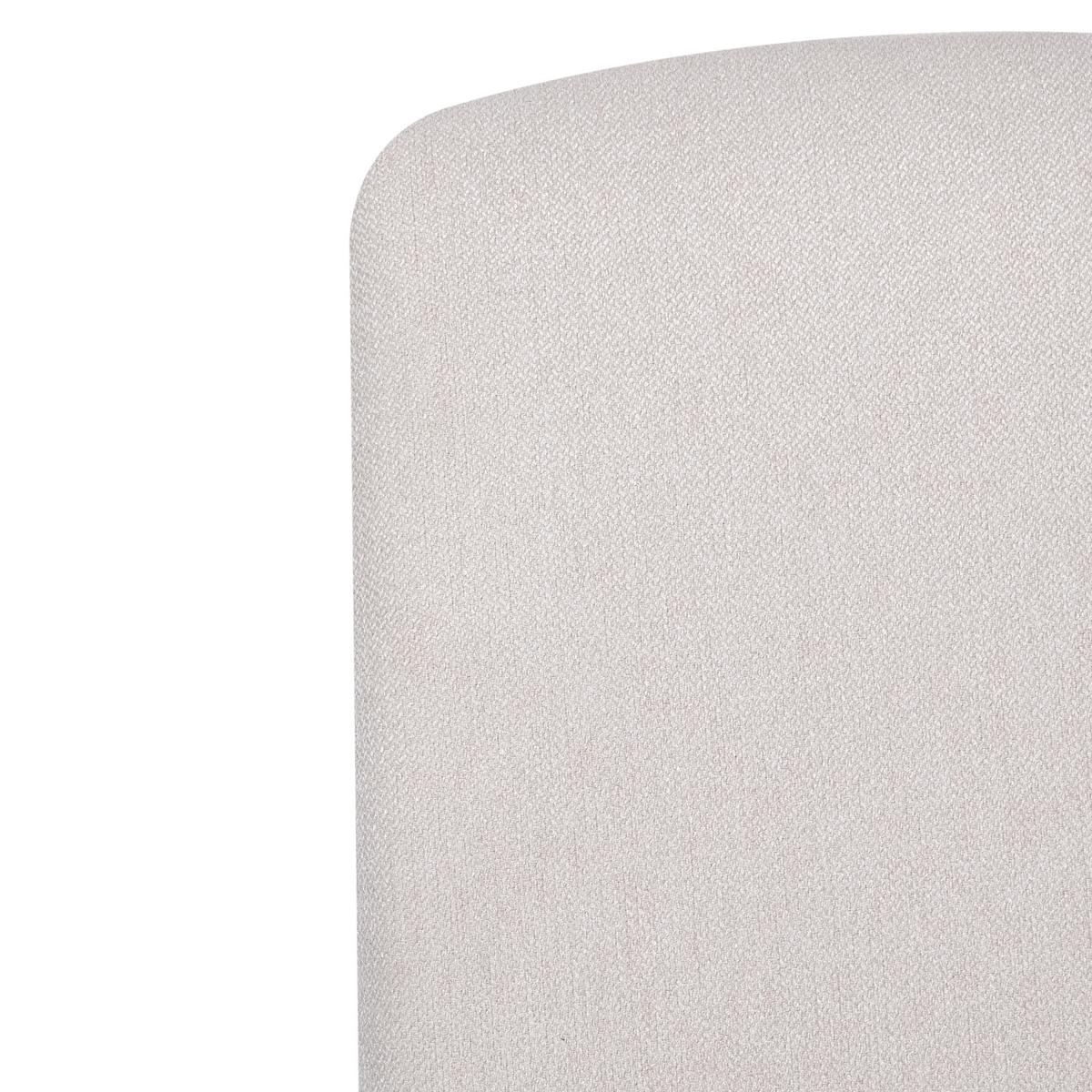 BÜROSTUHL Stoff Hellbeige Captain - Beige, Textil (62/100/58cm) - Beliani