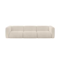 MODULARES Sofa 3-SITZER MIRA-S2 319x89x70 Beige cm Cord - Sandfarben/Beige, Holzwerkstoff/Kunststoff (319/70/89cm) - ALTDECOR