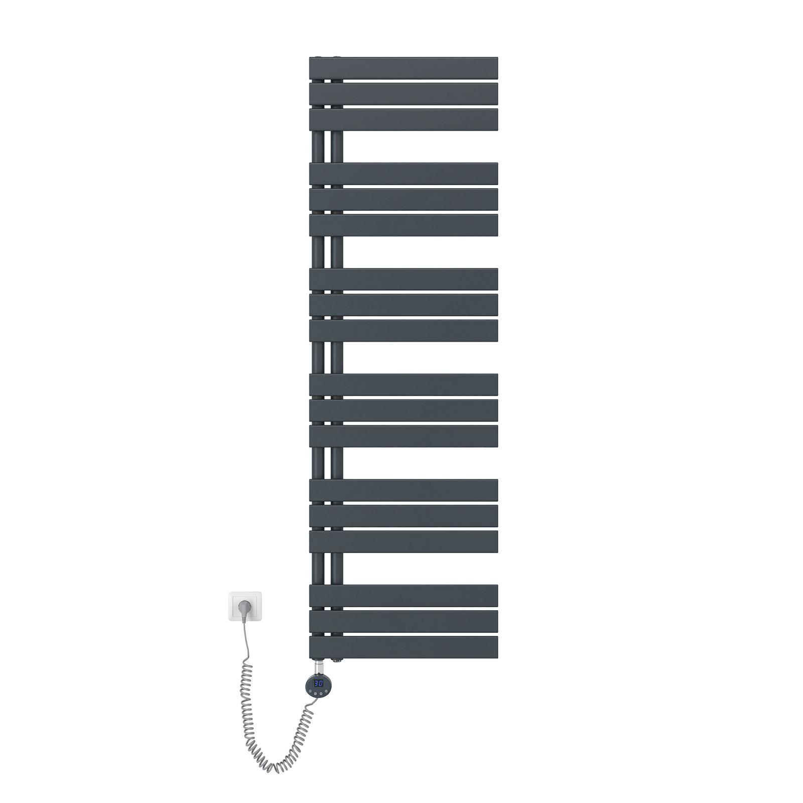 HEIZKÖRPER Elektrisch WLAN Thermostat Anthrazit 159,9/60 cm - Anthrazit, Metall (50/159.9/5.9cm) - EMKE
