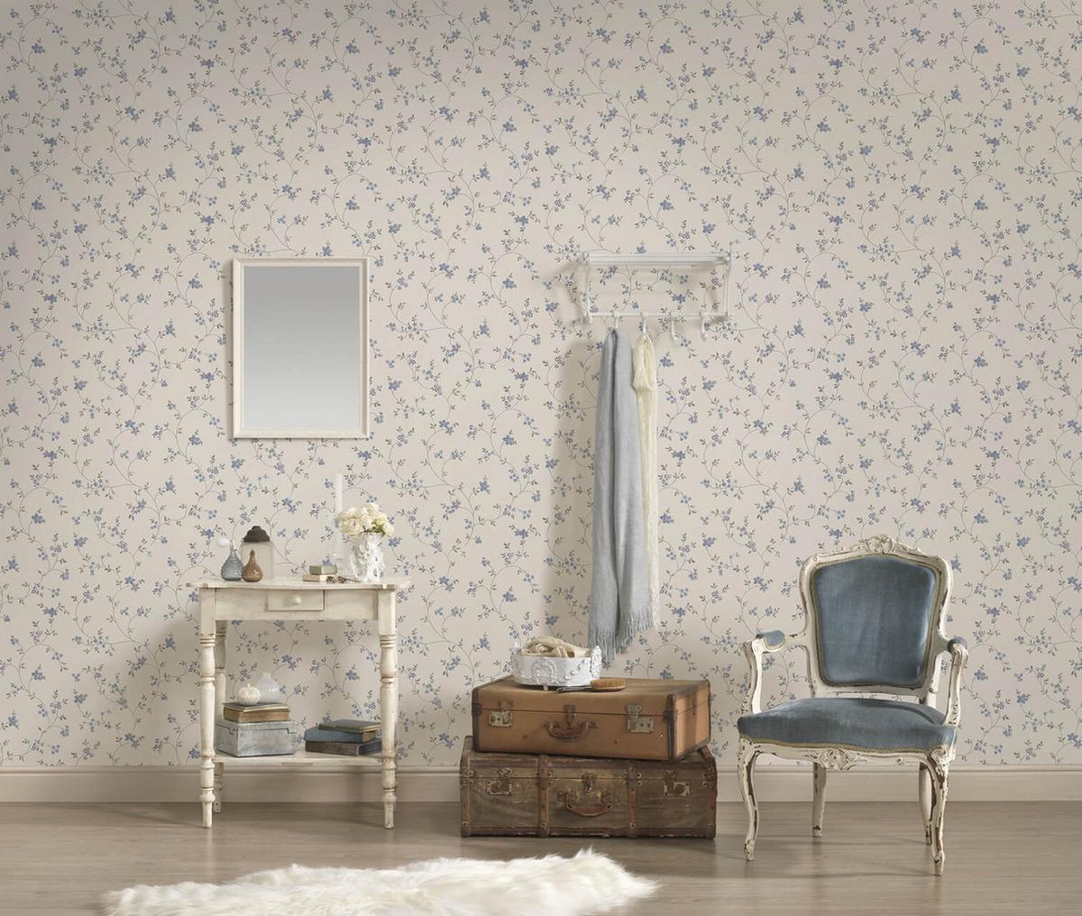 VLIESTAPETE Beige 53/1005 cm - Grau, Kunststoff/Textil (53/1cm) - KUNSTLOFT