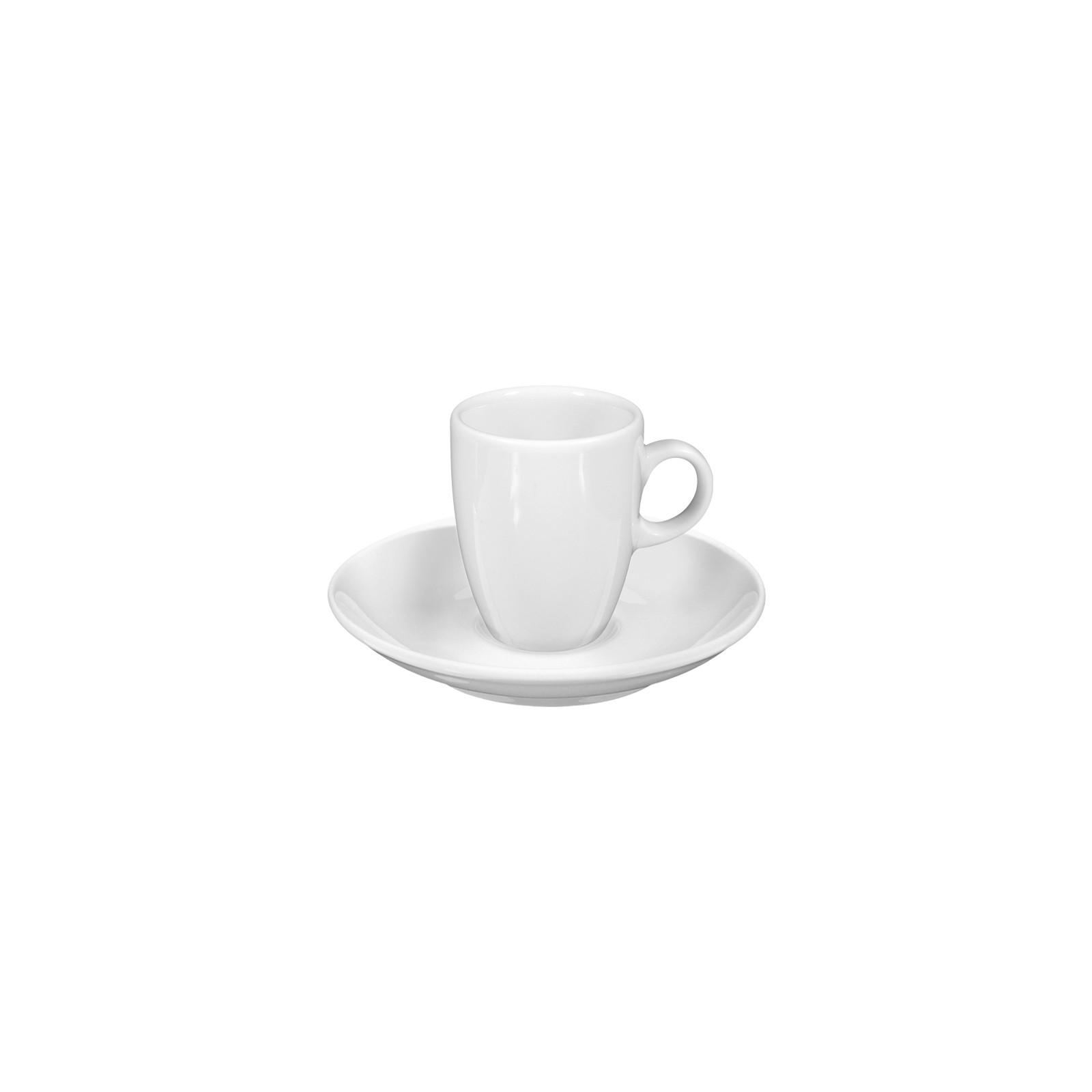 ESPRESSOTASSE MIT UNTERTASSE VIP. weiß 90 ml - Weiß, Keramik (0.09L) - Seltmann Weiden