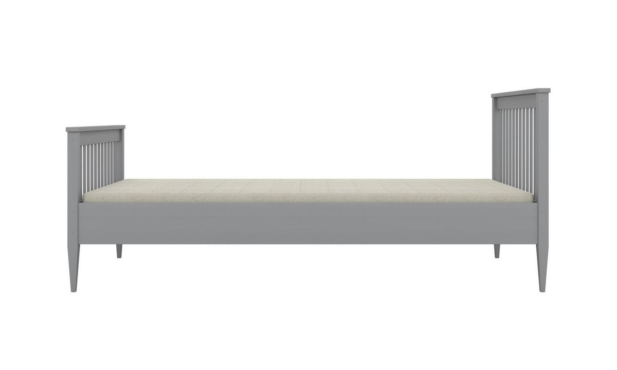 KINDERBETT Emili 80/90 -160/180/200 cm Grau 80/200 - Sonoma Eiche, Holz (90/200cm) - RAUMHIRSCH FURNITURE
