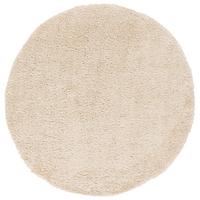 HOCHFLOR LANGFLOR TEPPICH ALOHA RUND - Beige, Textil (150/150cm) - Pergamon