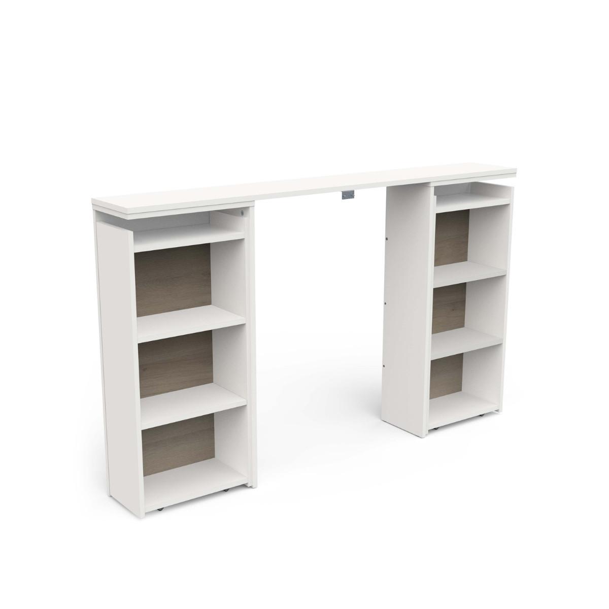 KOPFTEIL UND LATTENROSTSCHUTZ clyde weiss - Eschefarben, Holzwerkstoff (21.6/87.7/44.9cm) - Calicosy