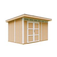 HOLZ-GARTENHAUS basis LP SmartSide 8,7m² mit B411xL279xH239 cm - M904A - HARVEST HONEY - Beige, Holz (412/237/279cm) - Timbela
