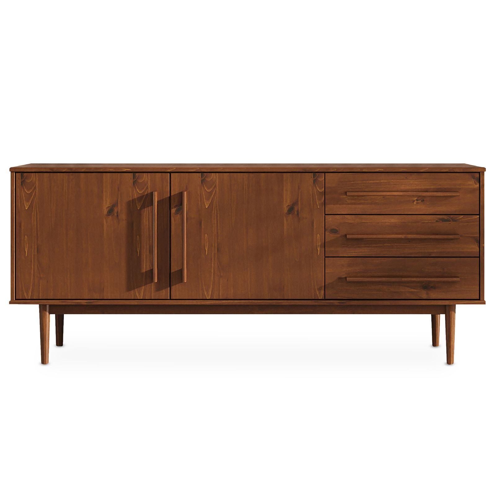 SIDEBOARD TECCA Kastanie - Kastanienfarben, Holz (170/71/41cm) - IDIMEX
