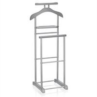 HERRENDIENER MEDINA grau - Grau, Metall (44/105/35cm) - IDIMEX