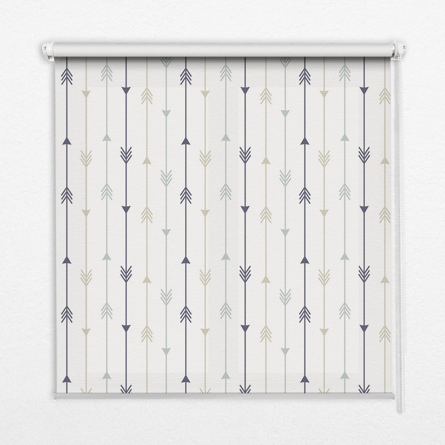 INNENROLLO - Fensterrollo - Rollo - 100x140 cm - Aufnahmen - Beige, Kunststoff (100/140/0.5cm) - TULUP