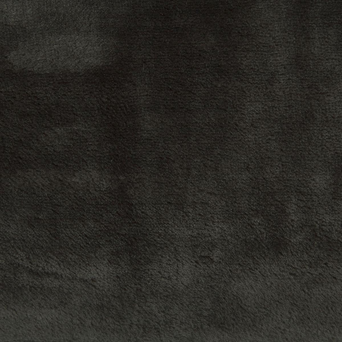DECKE Dunkelgrau Terke 220/200 cm - Dunkelgrau, Textil (200/220cm) - Beliani