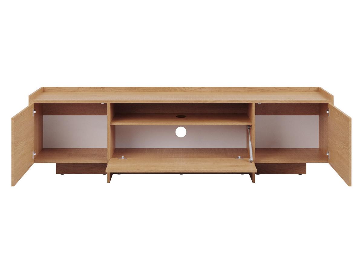 TV-LOWBOARD Japandi - Braun, Holzwerkstoff (197/58/38cm) - MIRJAN24