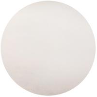 TEPPICH Kurzflor Waschbar LECH in Creme, einfarbig, Ø 200 cm - Beige, Textil (200/200cm) - KADIMA DESIGN