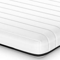 KALTSCHAUMMATRATZE H3 100x200 cm – ergonomische Matratze ca. 11 cm – allergikergeeignet – Bezug waschbar - Weiß, Textil (100/200cm) - Mister Sandman