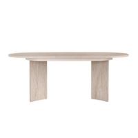 ESSTISCH ausziehbar LOU für 6-8 Personen 160-200/90/75 cm - Beige, Holzwerkstoff (95/90/75cm) - Calicosy