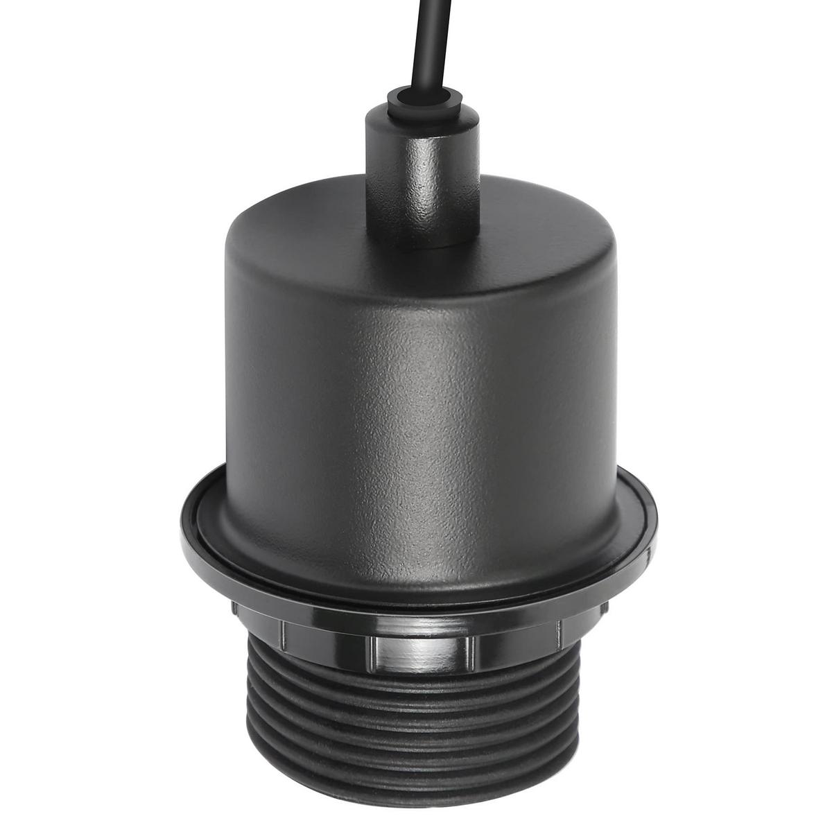 PENDELLEUCHTE Percival 80/13/197.5 cm - Schwarz, Metall (80/13/197.5cm) - ZMH