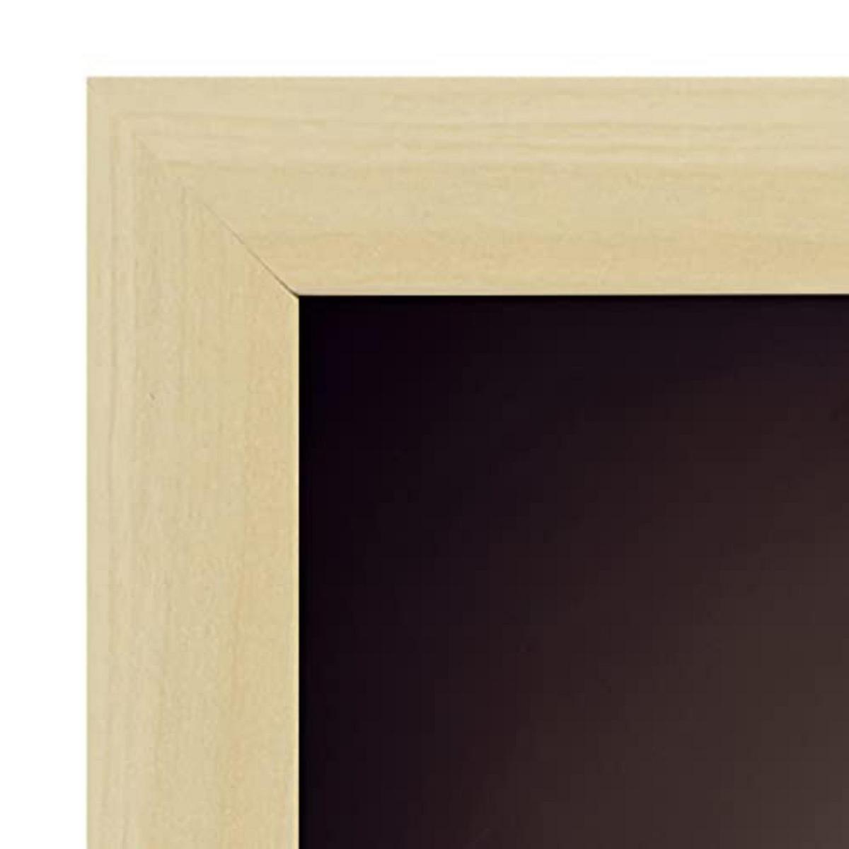 POSTER Set mit 4 Tier Braun im T Burton Goth Stil A3 Rahmen aus hellem Holz - Beige, Papier (29.7/3cm) - Nacnic