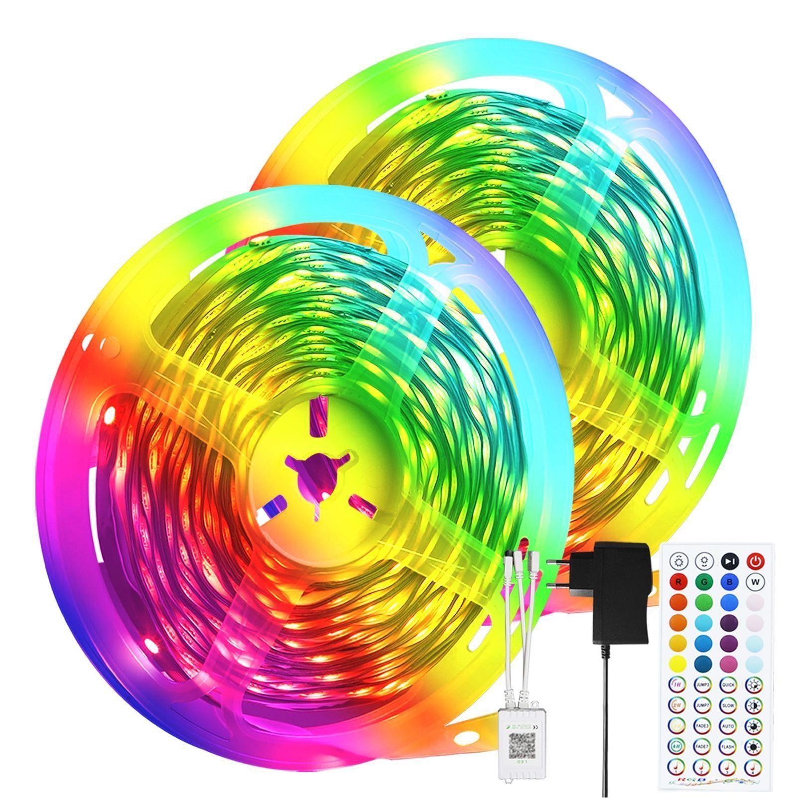 LED-STRIPE Backg II 15m - Transparent, Kunststoff (15/1/1cm) - Nettlife