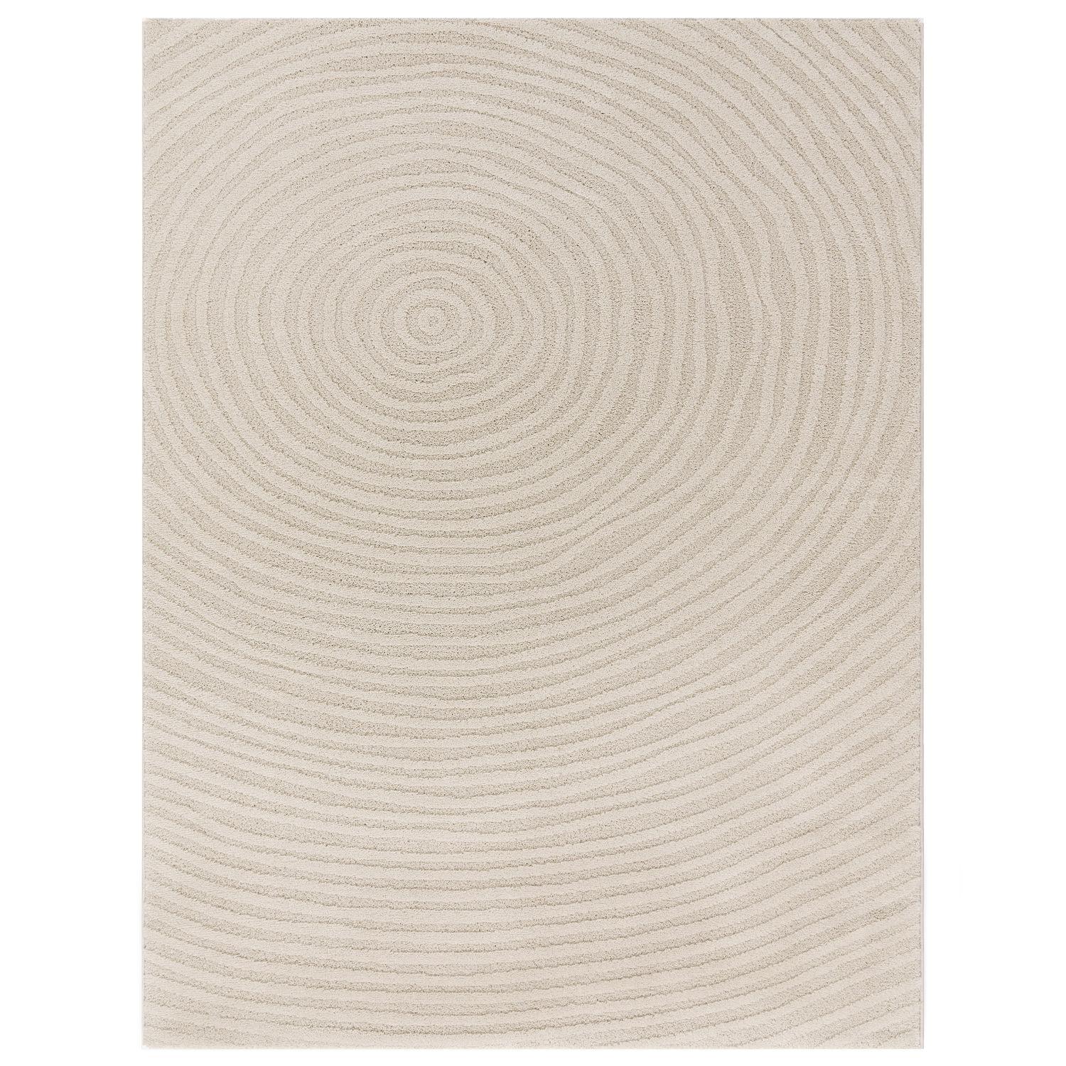 FLACHWEBETEPPICH Boho Creme 80 x 250 cm - Creme, Kunststoff (80/250cm) - TT Home