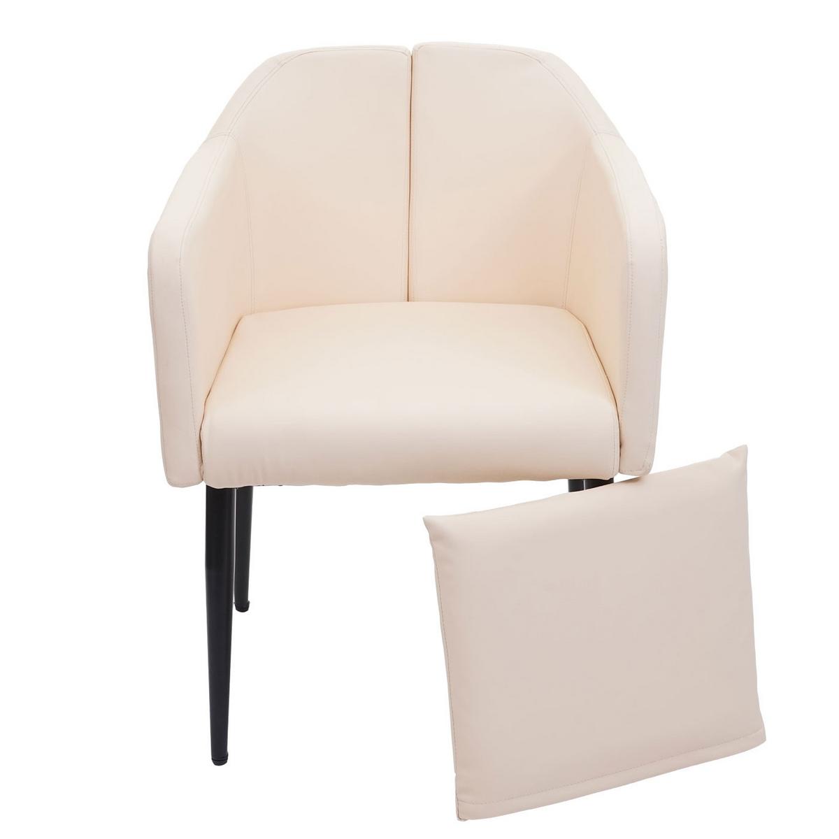ESSZIMMERSTUHL Beige - Beige, Textil (60/86/65cm) - MCW