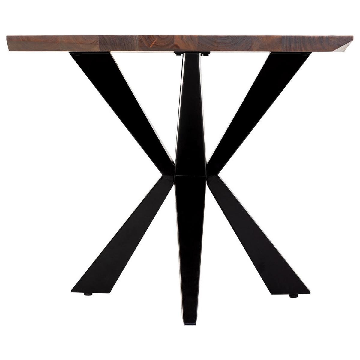 ESSTISCH 160x90x76cm - Braun, Holz (90/160/76cm) - Wanderlust