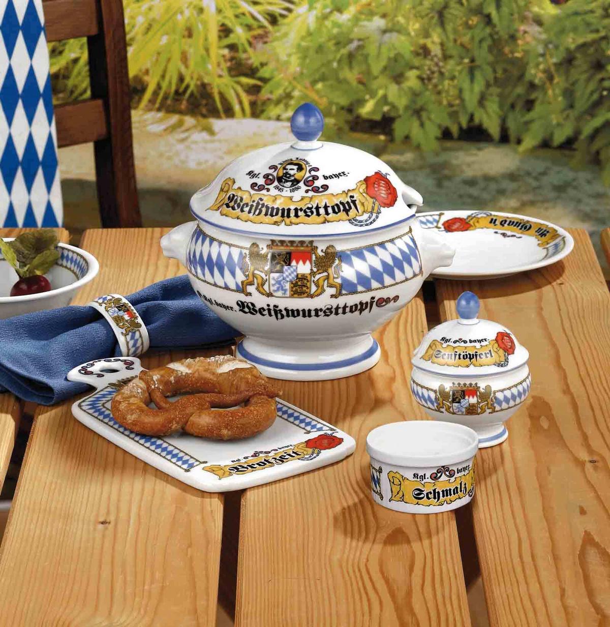 SPEISETELLER Compact Bayern bunt ø 27 cm 6er Set - Multicolor, Keramik (27cm) - Seltmann Weiden