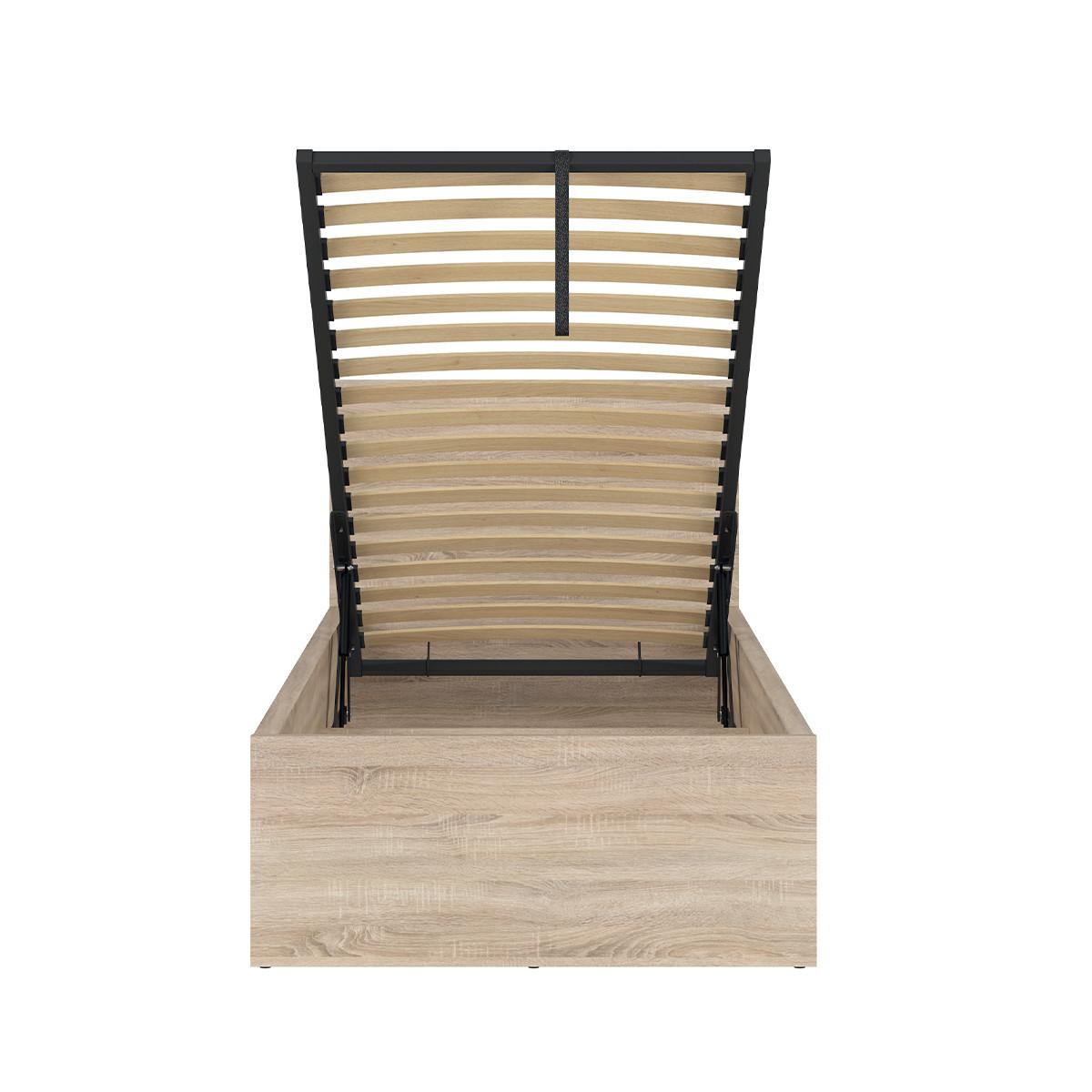 BOXBETT 90/200 Edwin Holz - Braun, Holzwerkstoff (90/200cm) - Petits-meubles