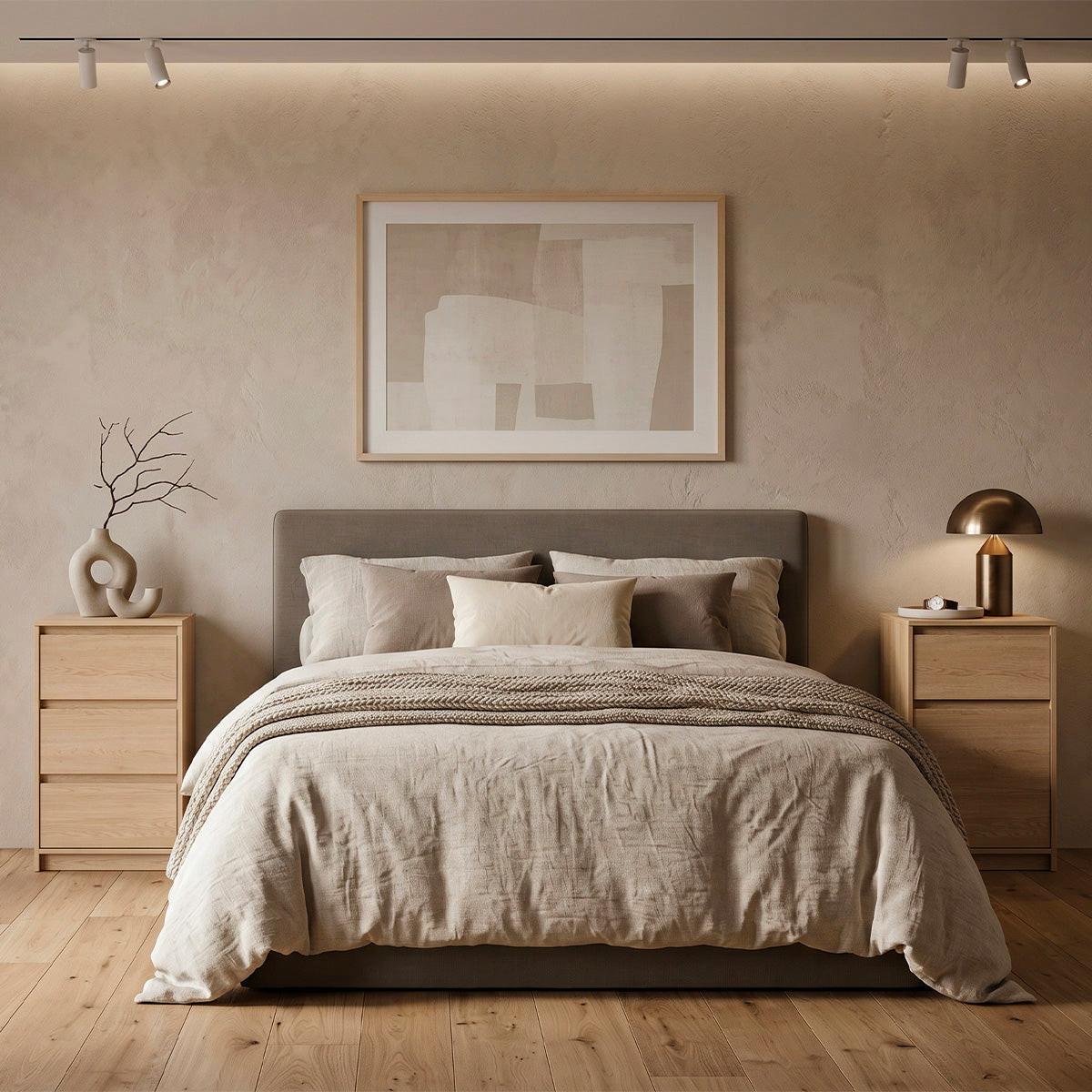 NACHTTISCH Beck Holz - Braun, Holzwerkstoff (47.2/86.7/39.8cm) - Petits-meubles