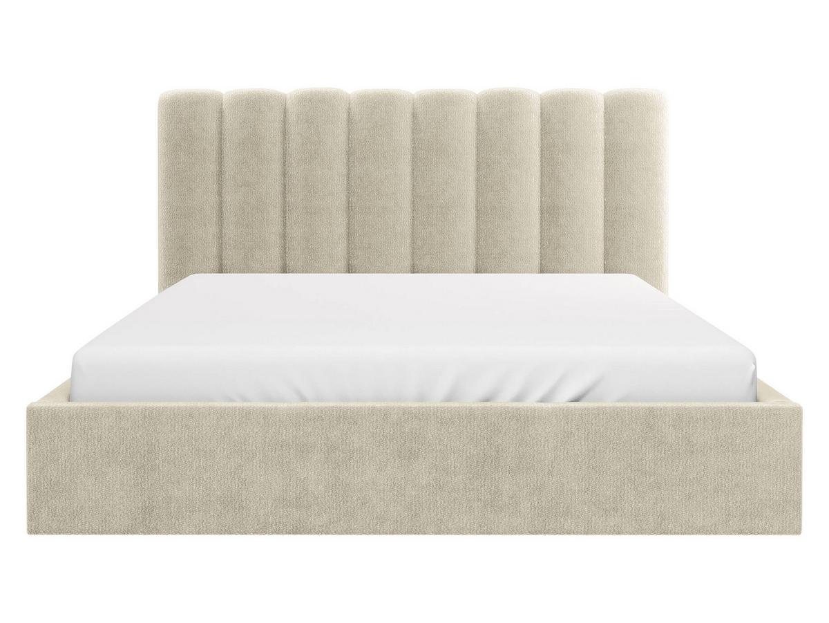 POLSTERBETT Nox - Beige/Naturfarben, Holzwerkstoff/Textil (160/200cm) - MIRJAN24
