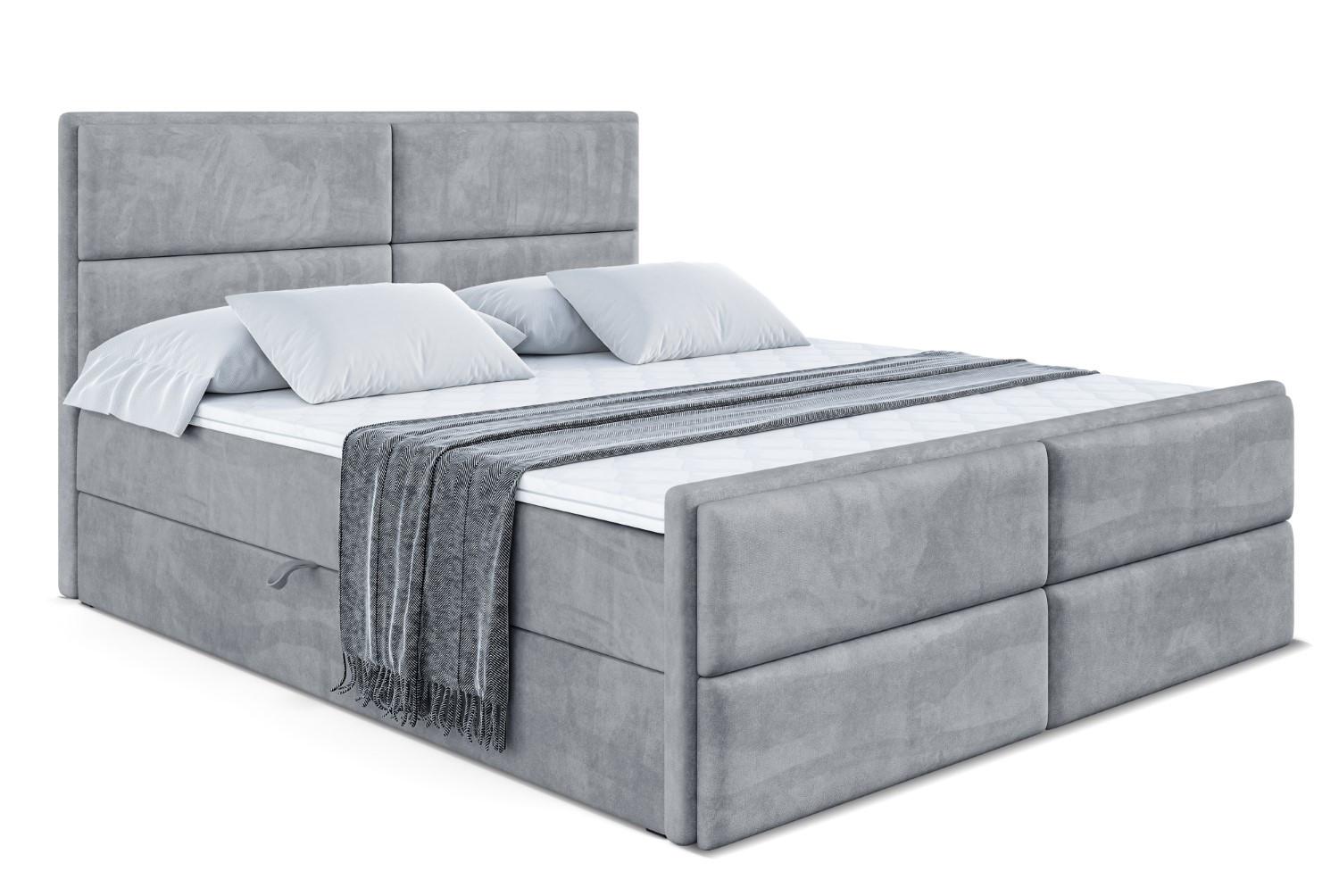 BOXBETT AURA-Z - 200 x 200 - H3 - Grau - Grau, Holzwerkstoff (200/200cm) - ALTDECOR