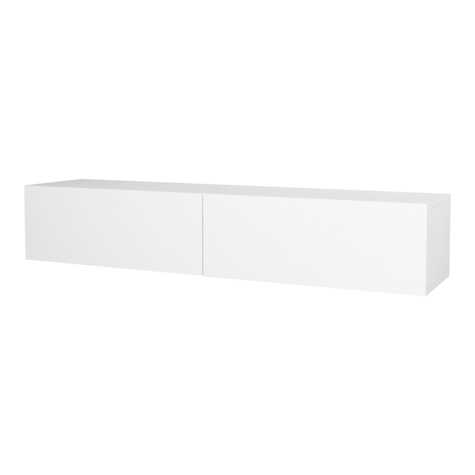 TV-ELEMENT Toivakka - Weiß, Holzwerkstoff (135/25/31cm) - [en.casa]
