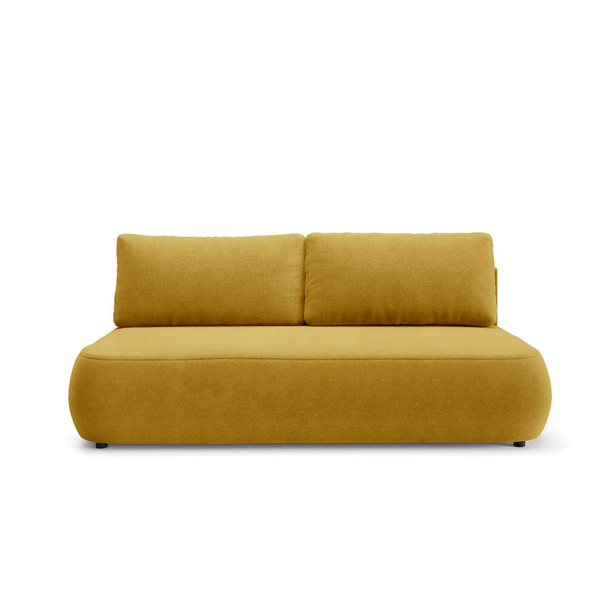 SOFA Antonio 3 Sitzplätze Gelb - Gelb, Holz (210/82/106cm) - Petits-meubles