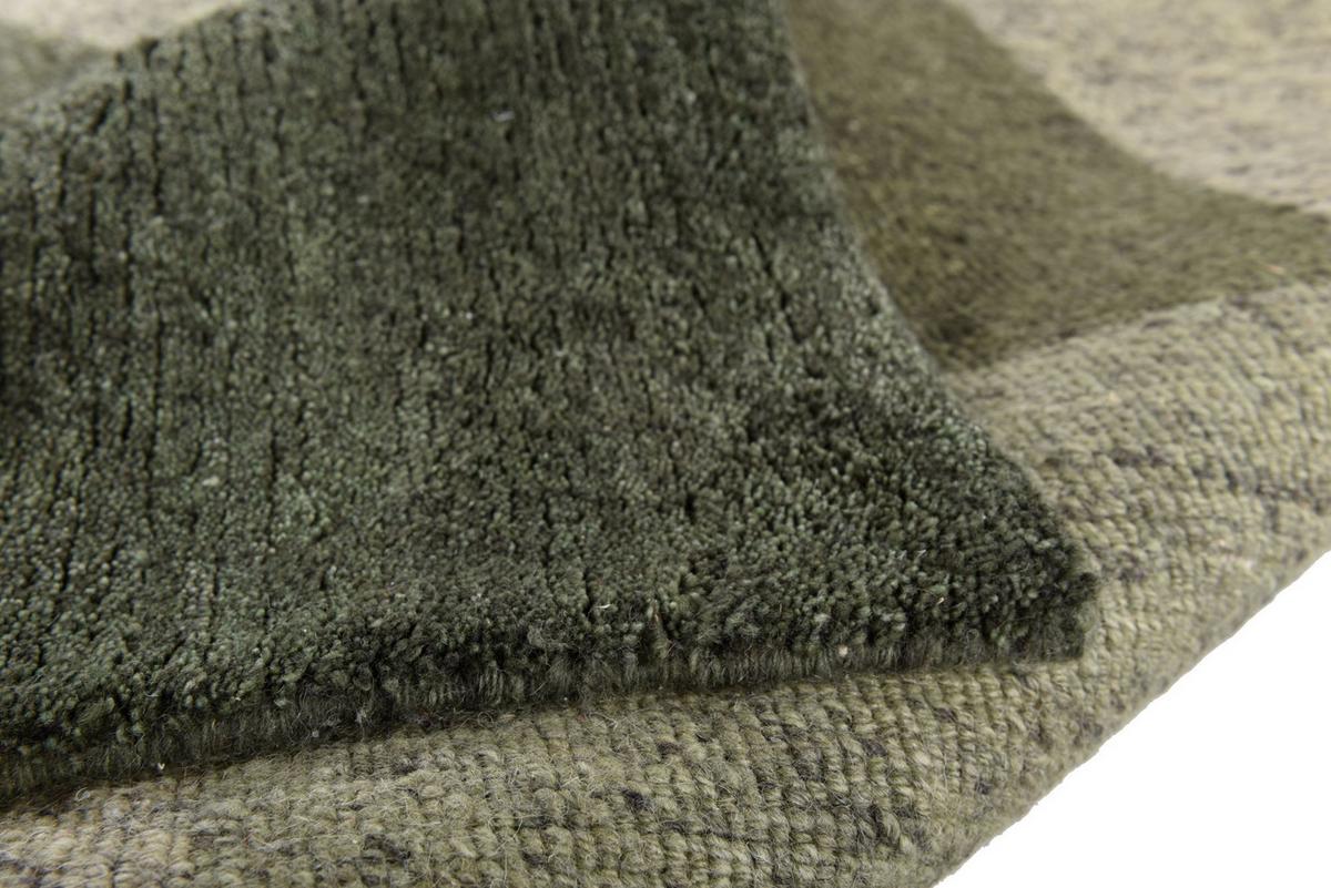 WOLLTEPPICH Dalas 190x290 cm - Grün, Textil (190/290cm) - THEKO