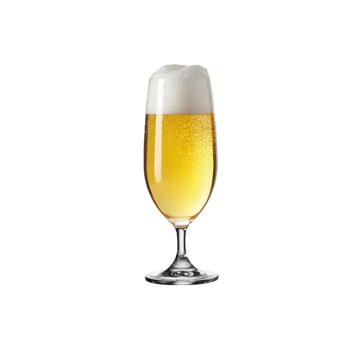 BIERGLÄSER Daily transparent 360 ml 6er Set - Transparent, Glas (0.36L) - Leonardo Living