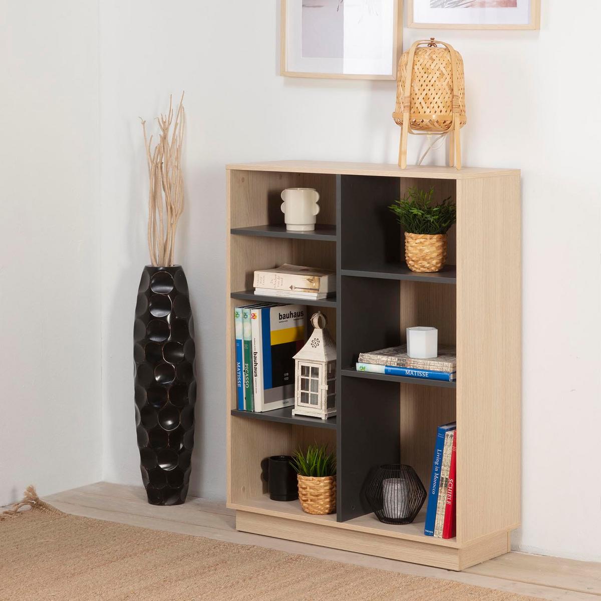 REGAL Vigo 110x80 cm, Farbe Eiche - Honigeiche, Holzwerkstoff (80/110/33cm) - VS Venta-stock