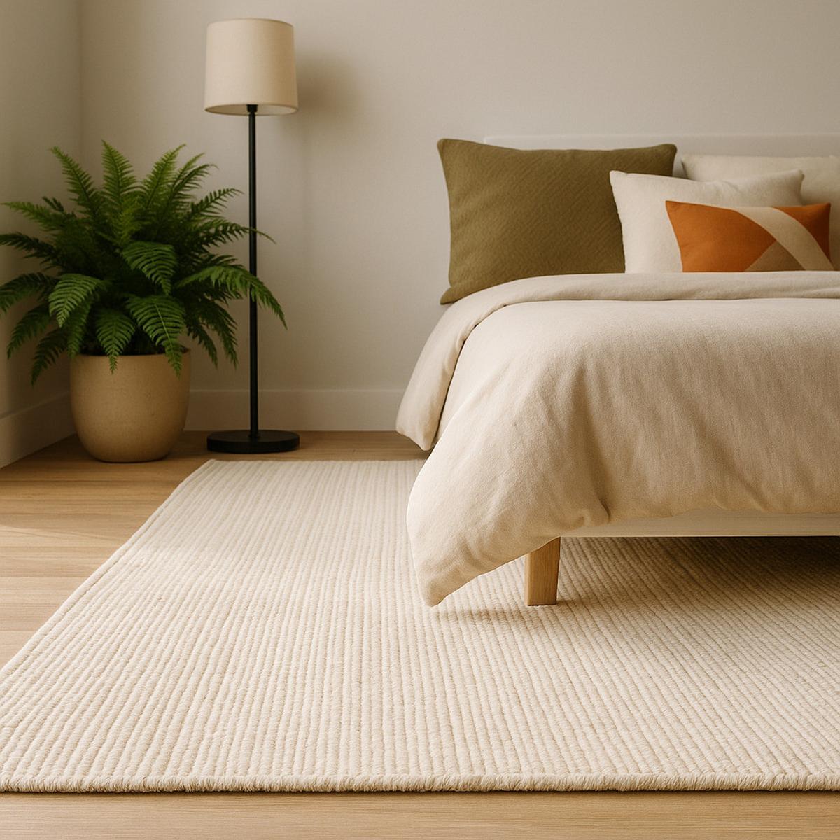 NATUR TEPPICH WOLLE SKARA - Creme, Naturmaterialen (60/90cm) - Pergamon