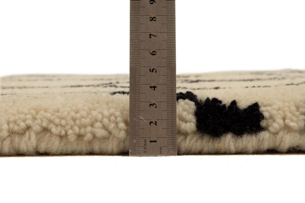 BERBERTEPPICH Marmoucha 70x240 cm - Schwarz, Textil (70/240cm) - THEKO