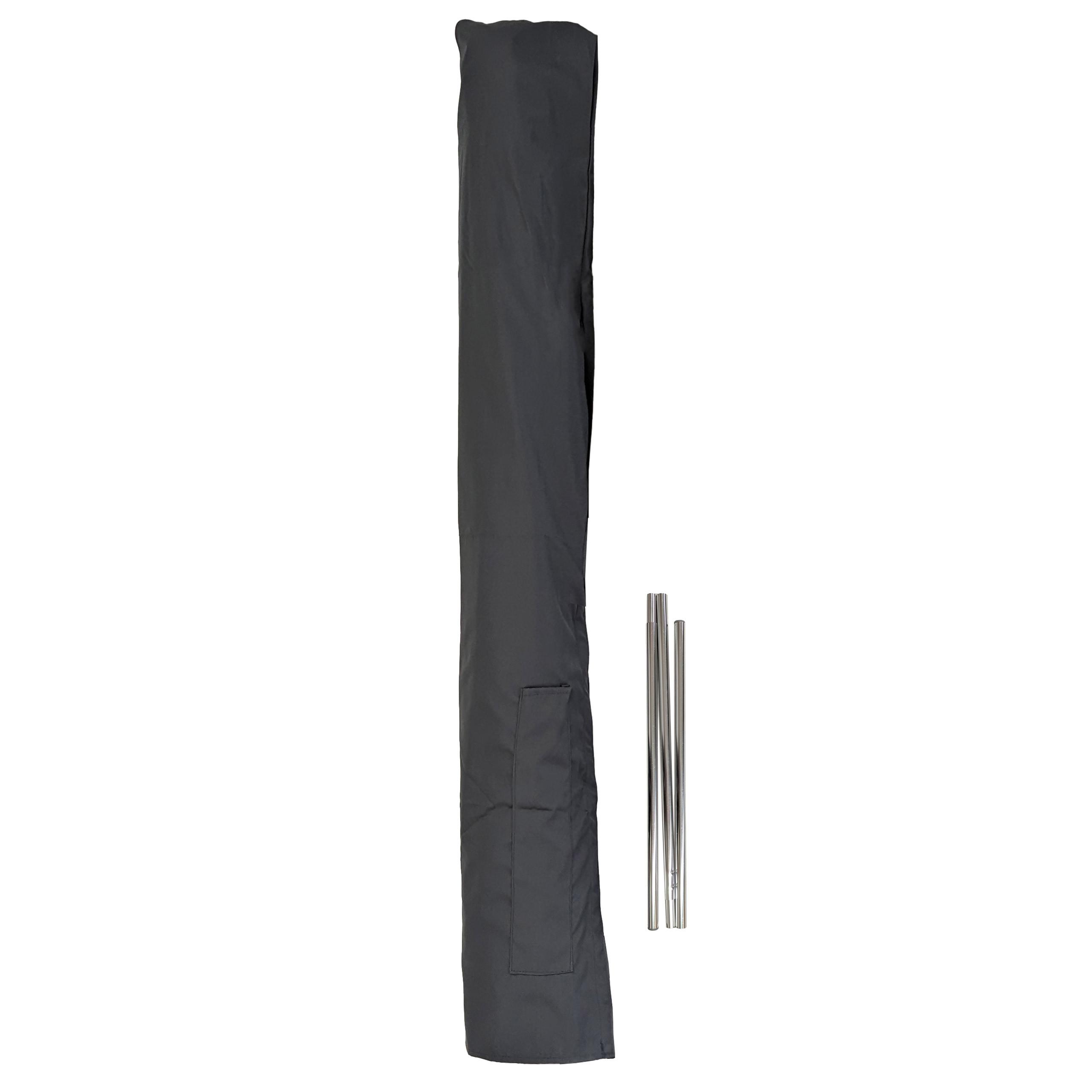 SCHUTZHÜLLE FÜR SONNENSCHIRME Grau - Grau, Textil (2/28/160cm) - MCW