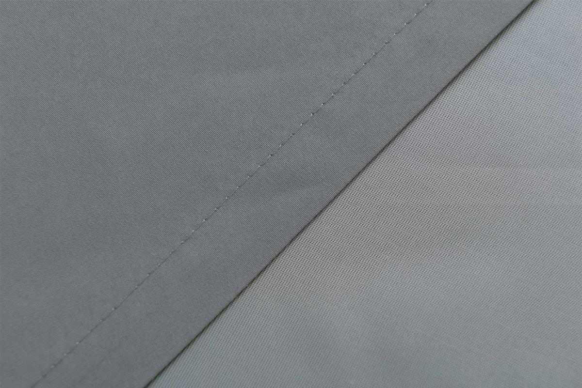 VORHANG 2ER SET BERLIN HxB 225x140cm Grau - Grau, Textil (140/225/225cm) - Gardinenbox