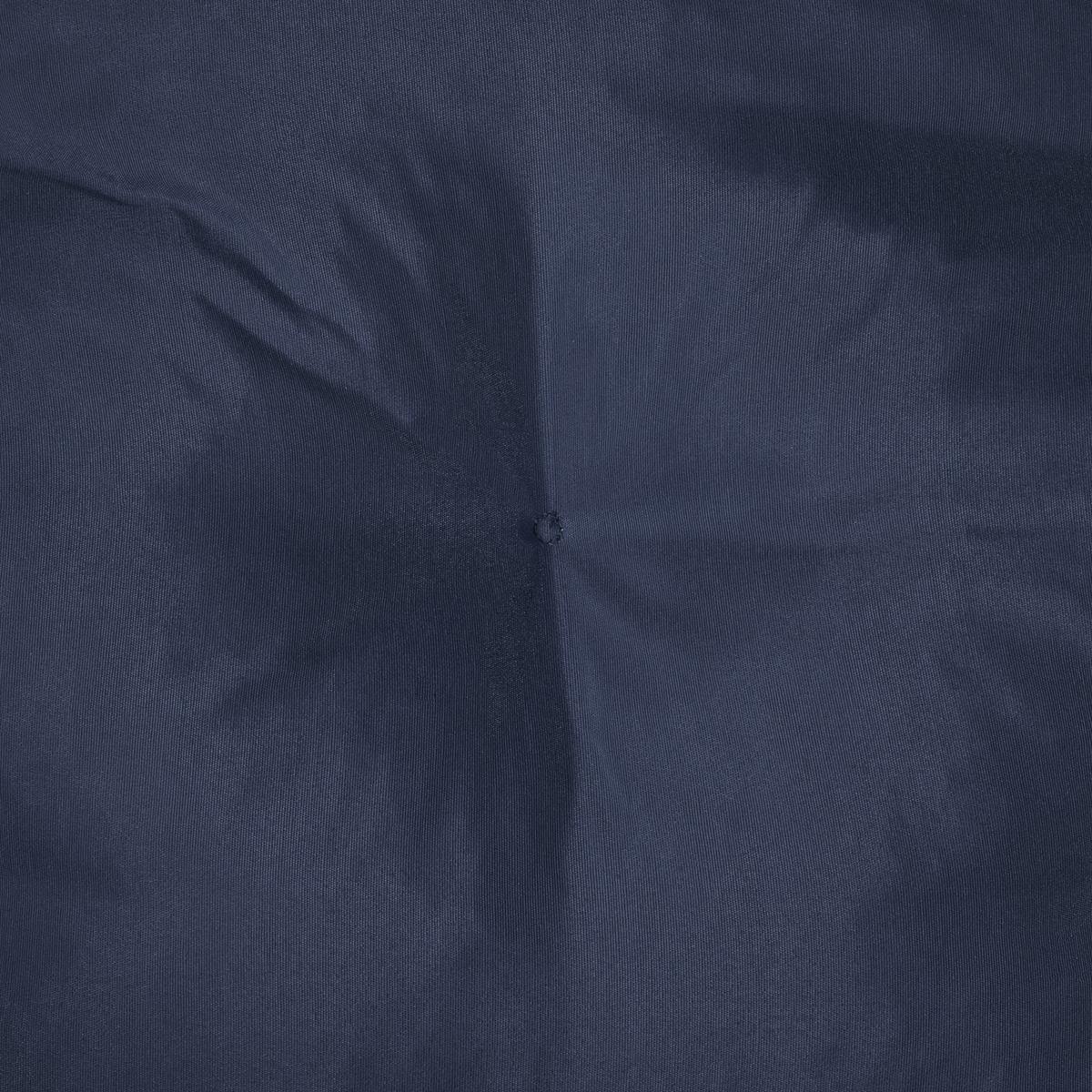 HOCHLEHNERAUFLAGE Flair HL 120/50/8cm Dunkelblau - Dunkelblau, Textil (50/8/120cm) - Beautissu 