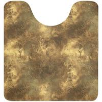 WC-VORLEGER Antik - Metallic-Look - Gold Toilettenvorleger 55x60 cm - Goldfarben, Textil (55/1cm) - OnlyWow