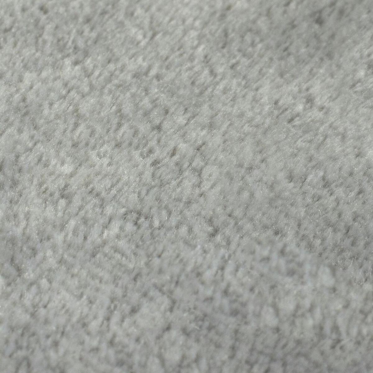 TEPPICH BLITH, einfarbig, Grau, 60 x 110 cm - Grau, Textil (110/60cm) - KADIMA DESIGN