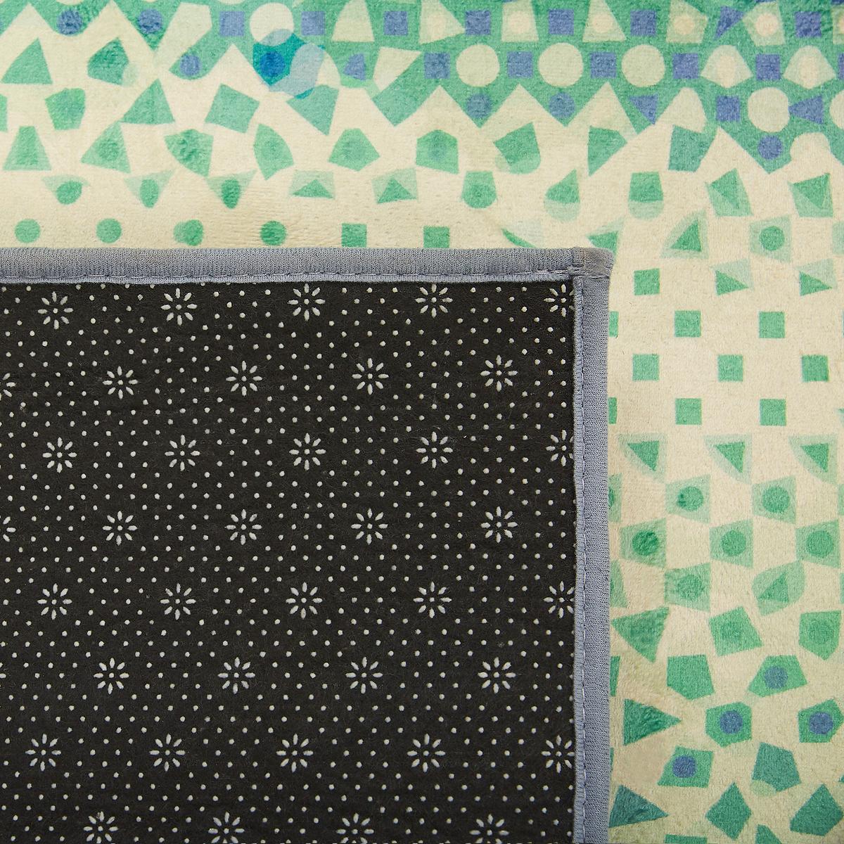 KURZFLOR-TEPPICH Susuz 200/140 cm - Multicolor, Kunststoff (140/200cm) - Beliani