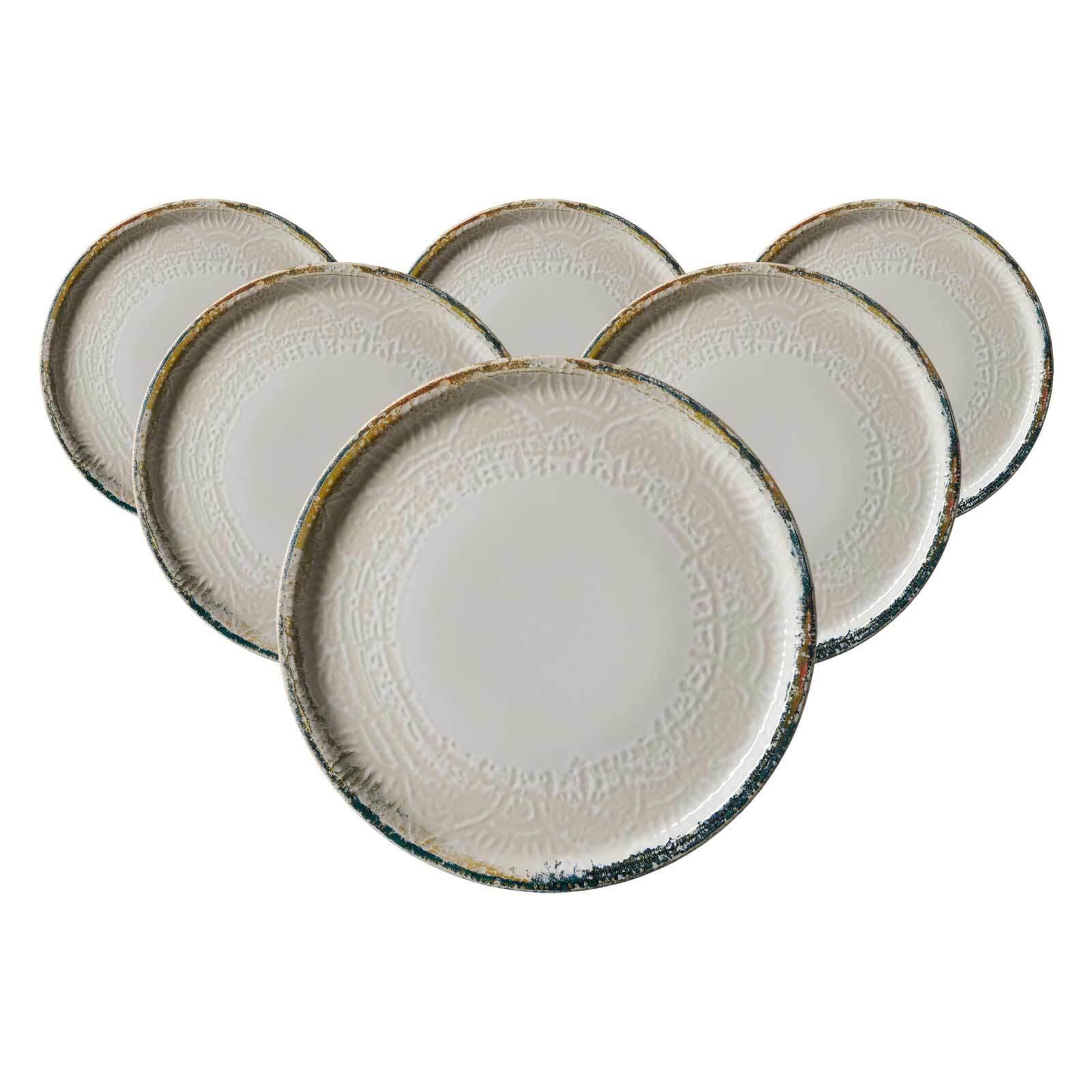 PIZZATELLER Alfonso beige ø 30 cm 6er Set - Beige, Keramik (30cm) - Ritzenhoff Breker